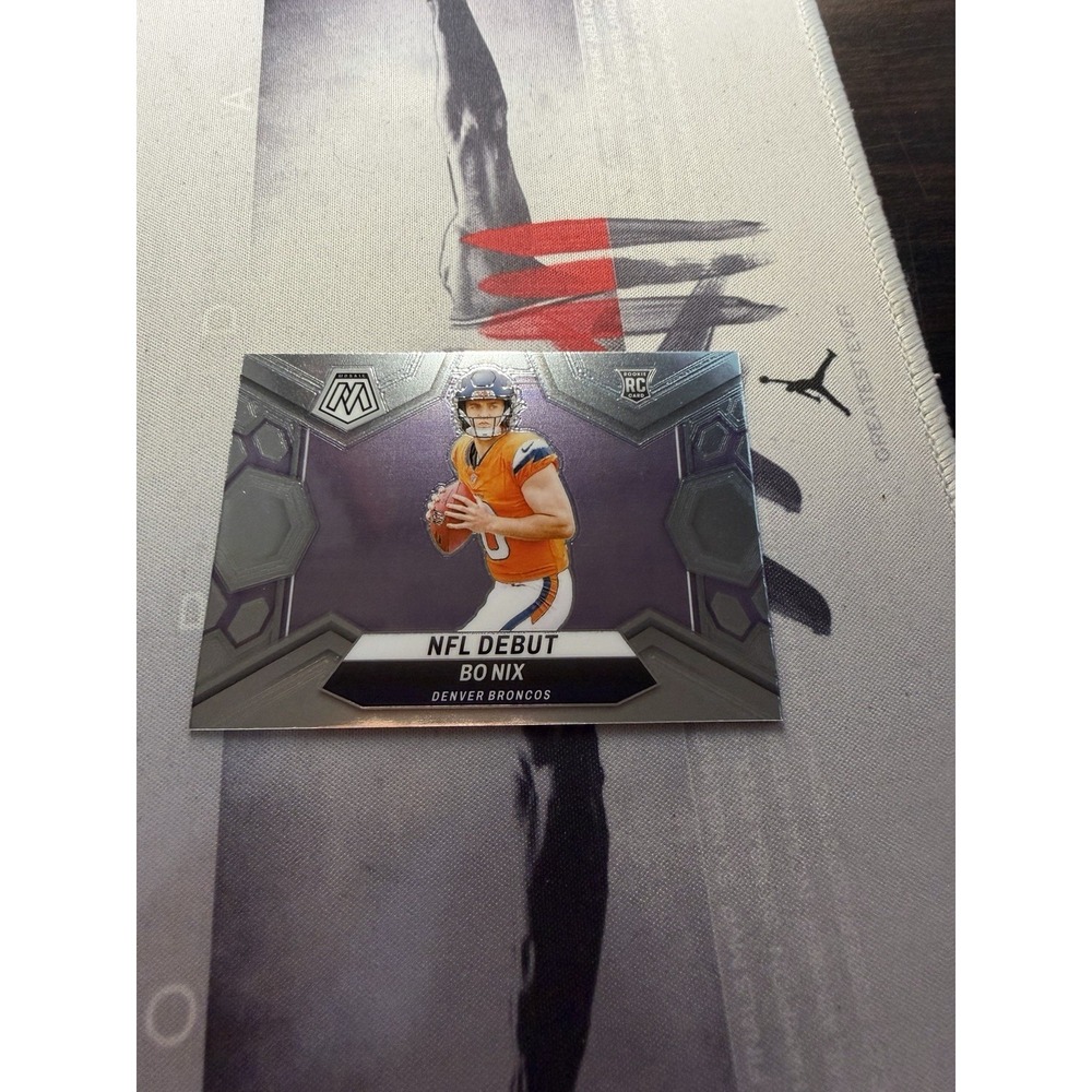 2024 Panini Mosaic NFL Debut Bo Nix Rookie Card #271 Denver Broncos RC